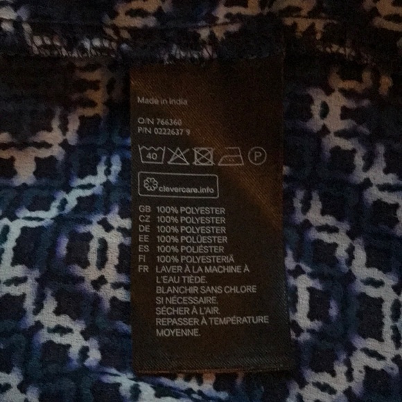 H&M Sheer Tunic or Beach Coverup - Size 4 - Picture 4 of 4